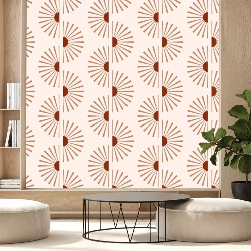 Sticker  Ornement de coucher de soleil Boho