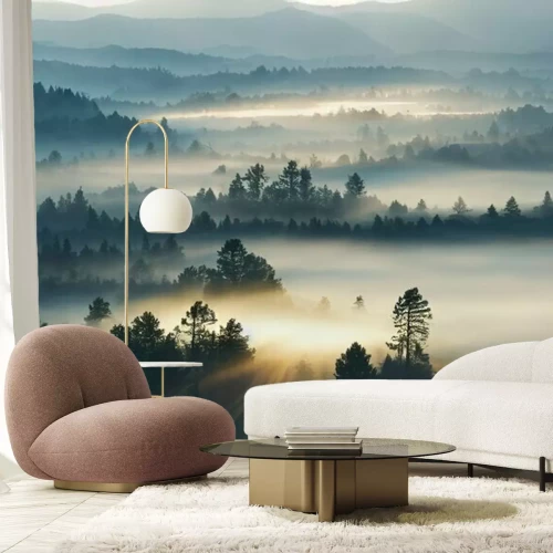 Papier peint  Sunrise in the mountains