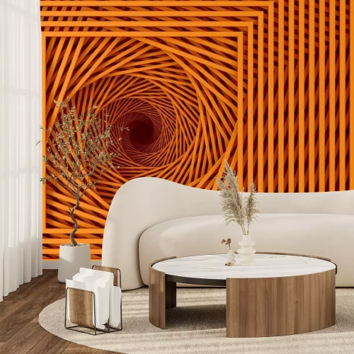 Papier peint  Spirale 3D abstraite