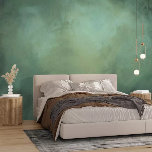 Papier peint  Fond dans les tons de vert