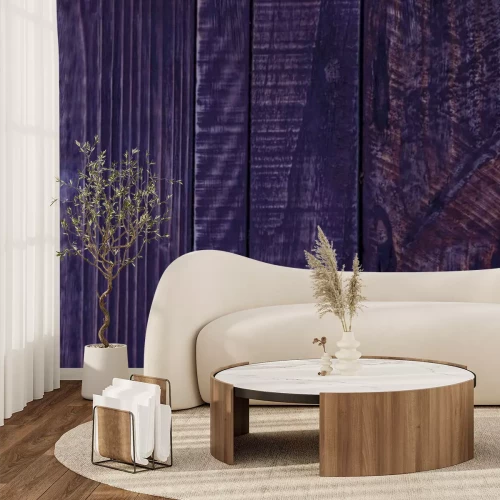 Papier peint  Planches violet foncé