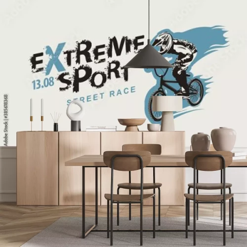 Sticker  BMX extrême