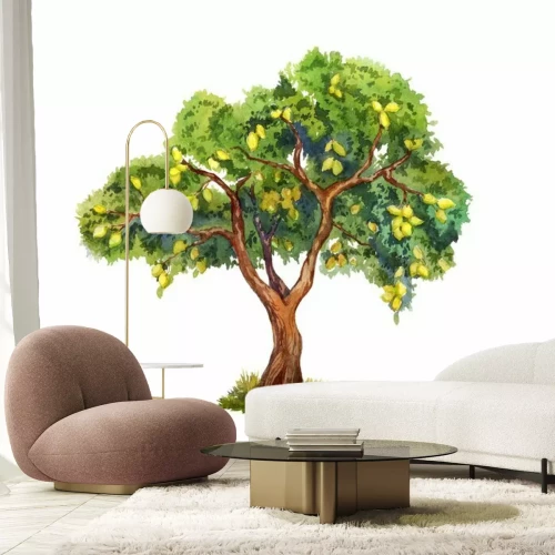 Sticker  Citronnier en fruits