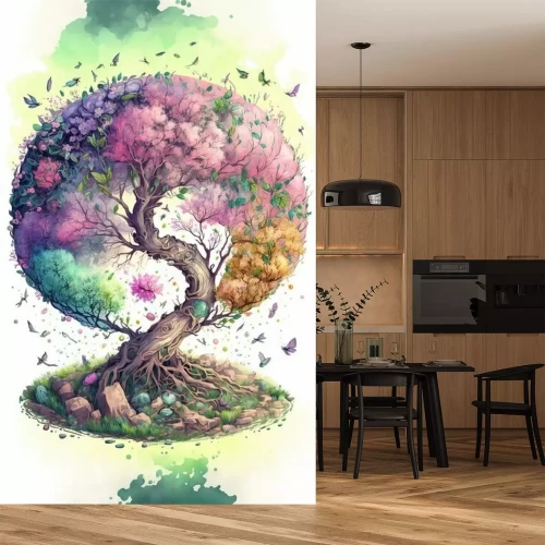 Sticker  arbre fantastique