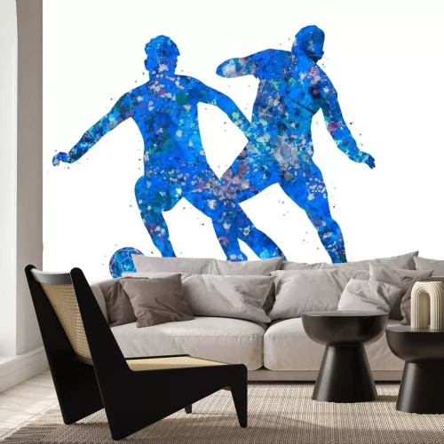 Sticker  Se battre pour le ballon