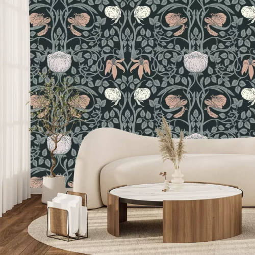 Papier peint  Jardin géométrique