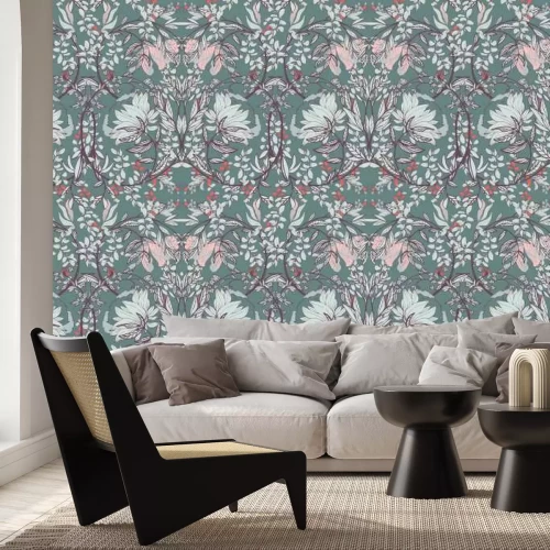 Papier peint  Micro-feuilles