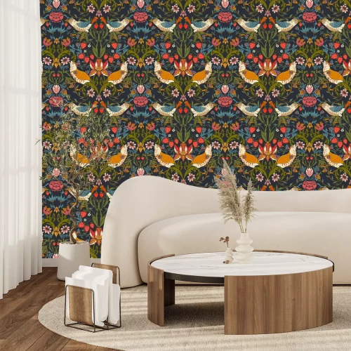 Papier peint  Composition colorée