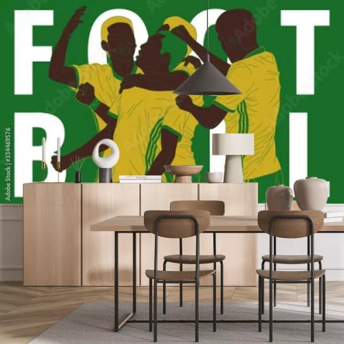 Sticker  Équipe du Brésil de football