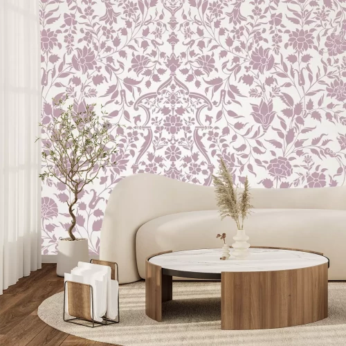 Sticker  Ornement floral indien