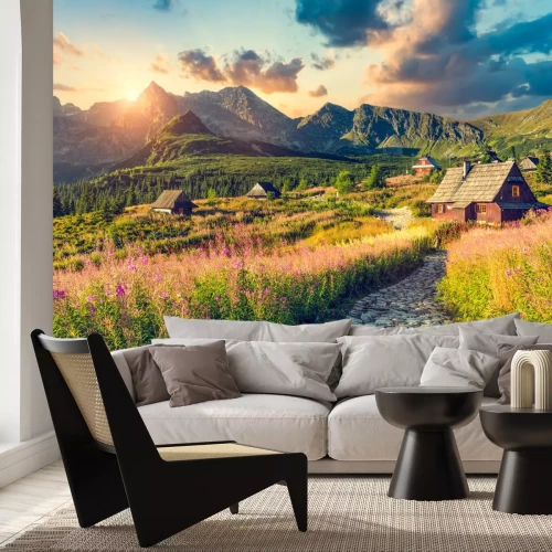 Papier peint  Le paysage montagneux des Tatras polonaises