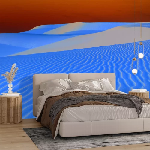 Papier peint  Dunes dans un désert sablonneux