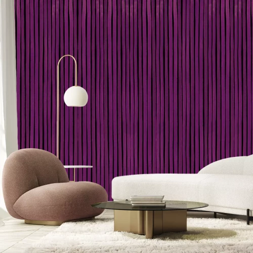 Papier peint  Motif à rayures pour la chambre d'enfant