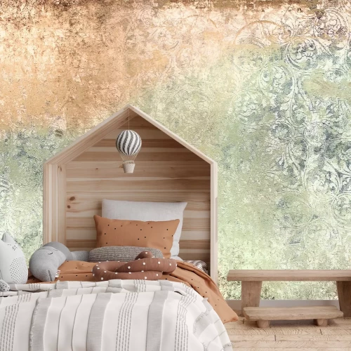 Papier peint  Motif ornemental de style rétro