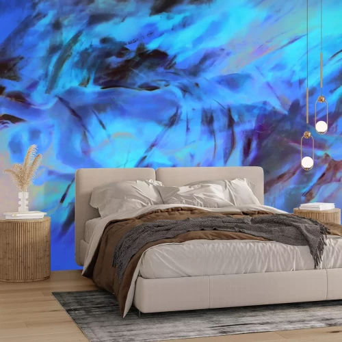 Papier peint  Silhouette délicate peinte d'une femme