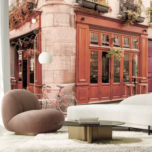 Papier peint  Visite à pied du quartier branché de Le Marais