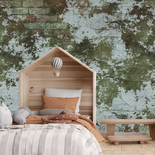 Papier peint  Mur en briques