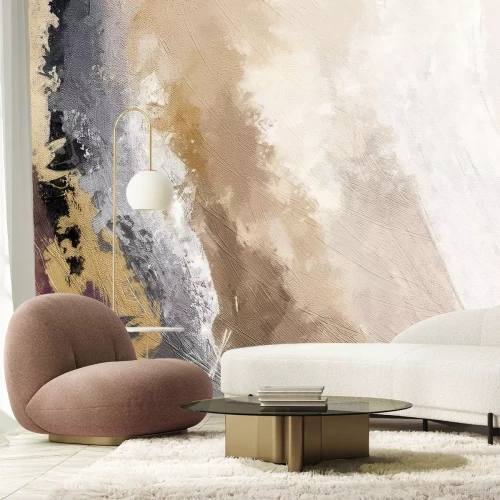 Papier peint  Peinture Abstraite Texture Béton