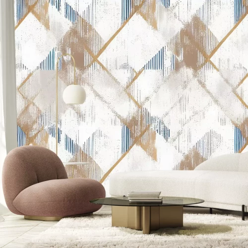 Papier peint  Motif Géométrique Moderne