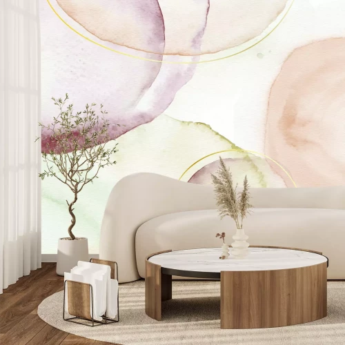 Papier peint  Motifs de peinture claire floue