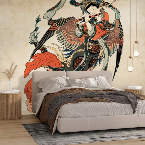 Papier peint  Femme japonaise Katsushika Hokusai