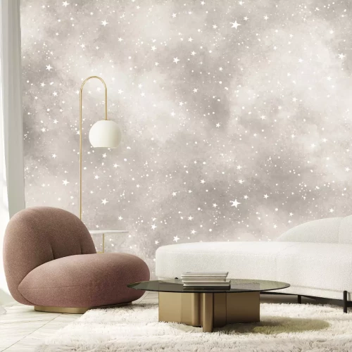 Papier peint  Ciel étoilé en style aquarelle