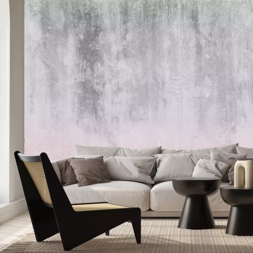 Papier peint  Texture marbrée gris rose motif naturel de pierre