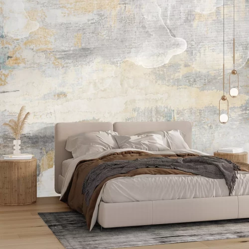 Papier peint  Fond texturé style loft en béton motif industriel moderne