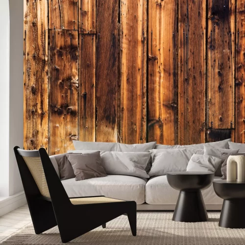 Papier peint  Texture de planche en bois vintage