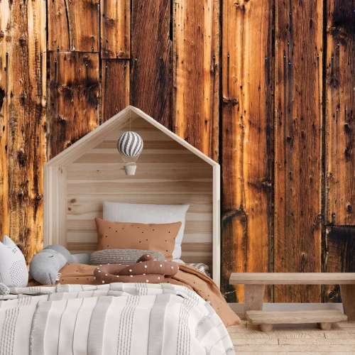 Papier peint  Texture de planche en bois vintage