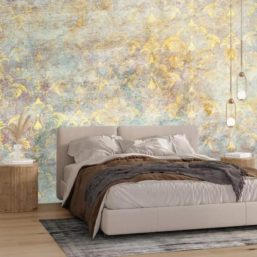 Papier peint  Ornements sur un fond de texture dans un style rétro