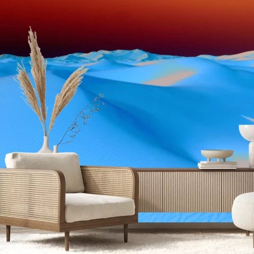 Papier peint  Paysage du désert sableux