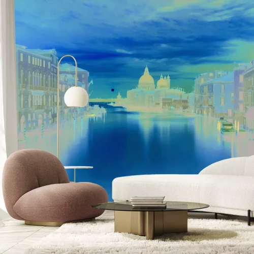 Papier peint  Venise au coucher du soleil