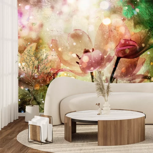 Papier peint  Tulipes dans une version moderne