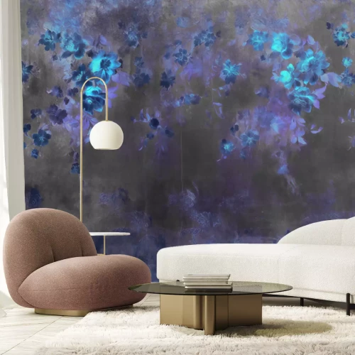 Papier peint  Fleurs dans le style scandinave