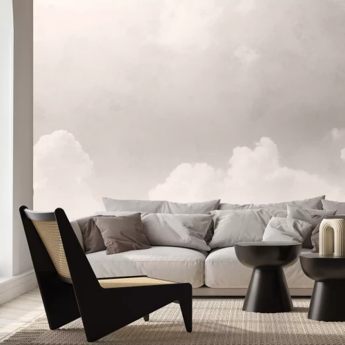 Papier peint  Ciel minimaliste en style aquarelle