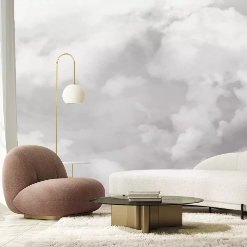 Papier peint  Ciel en aquarelle avec des nuages