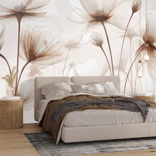 Papier peint  Fleurs des champs en style élégant