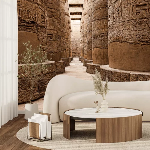 Papier peint  Motif de Karnak de l’architecture de l’Égypte antique