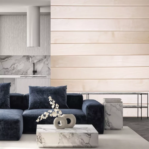 Sticker  Texture de planches de bois claires