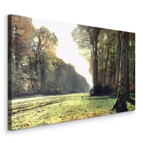 Tableau  Reproduction du tableau de Claude Monet, La Route de Chailly