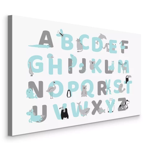 Tableau  Lettres éducatives du monde naturel