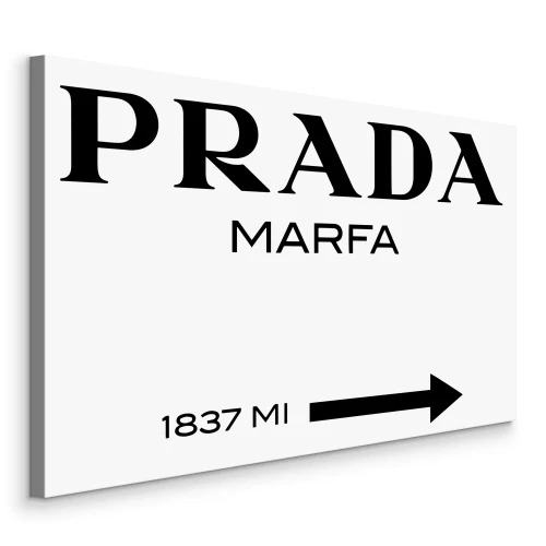 Tableau  Typographie sur le thème de la mode