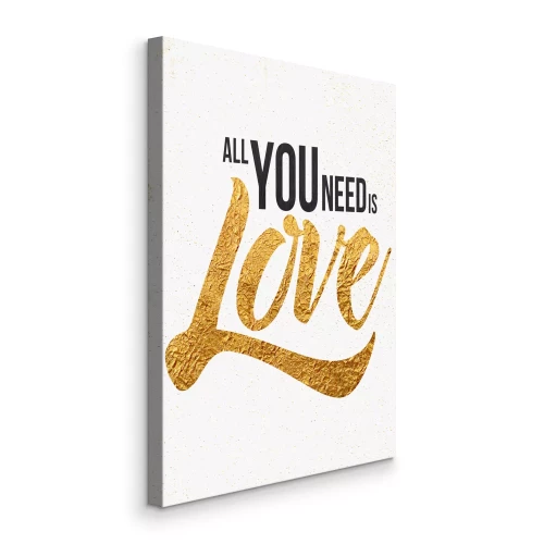 Tableau  Inscription décorative sur le besoin d'amour