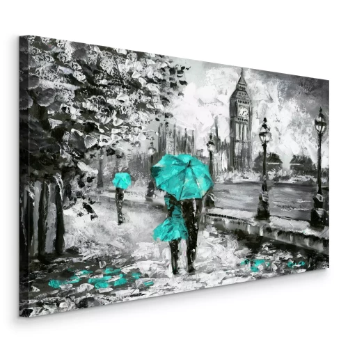 Tableau  Allée d'automne près de Big Ben