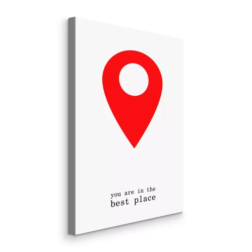 Tableau  Panneau de localisation avec inscriptions