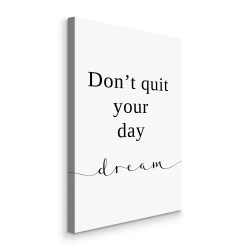 Tableau  Inscription sur les rêves dans un style décoratif