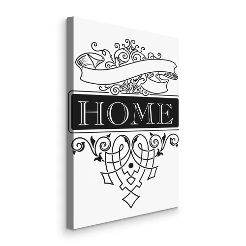 Tableau  Inscription pour la maison avec décorations