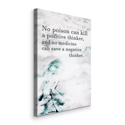 Tableau  Inscription avec une figure méditative