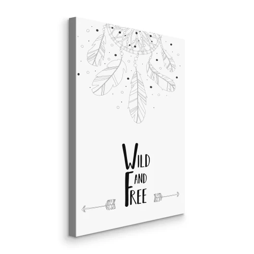 Tableau  Attrape-rêves avec inscription et flèches